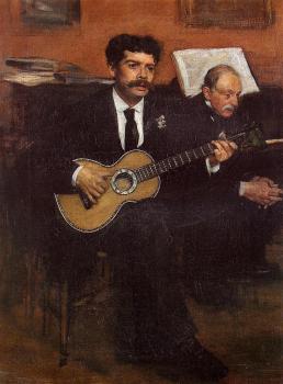 埃德加 德加 Lorenzo Pagans and Auguste De Gas 埃德加 德加 Lorenzo Pagans and Auguste De Gas